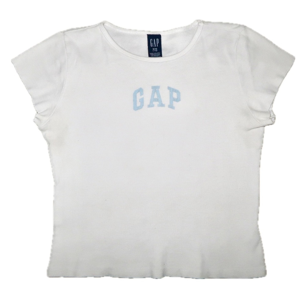 Vintage gap spellout baby tee